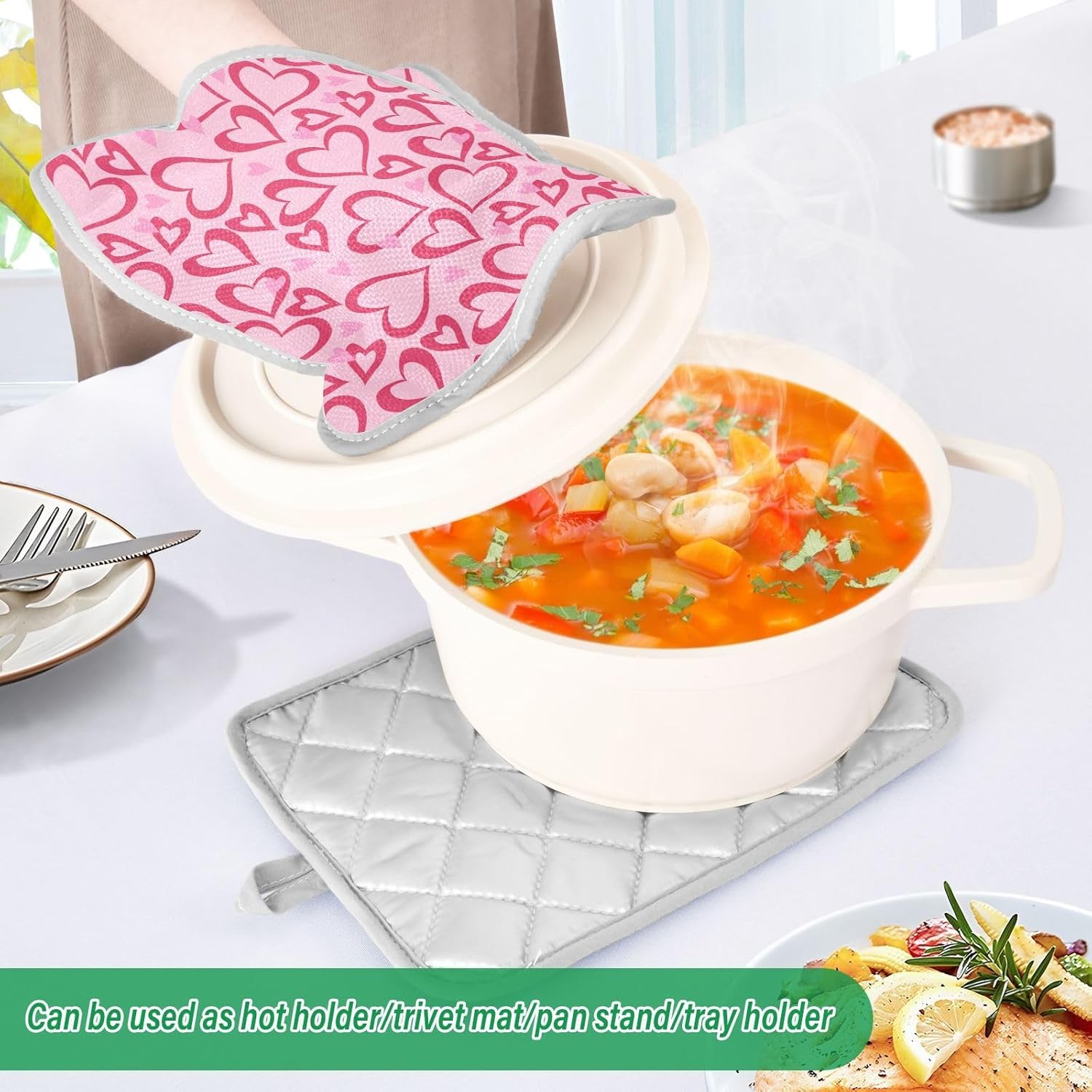 Heat-Resistant Pot Holders Set of 2