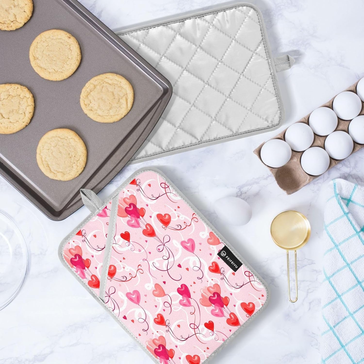Premium Heat-Resistant Pot Holder Set