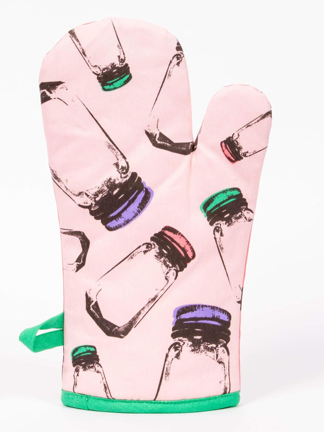 Blue Q Oven Mitt Insulated Natural Fit 100 Cotton