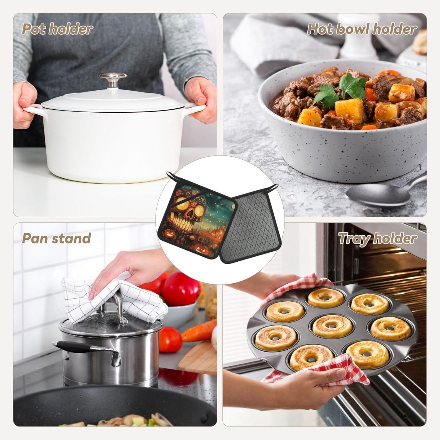 Spook-tacular Oven Mitts Set