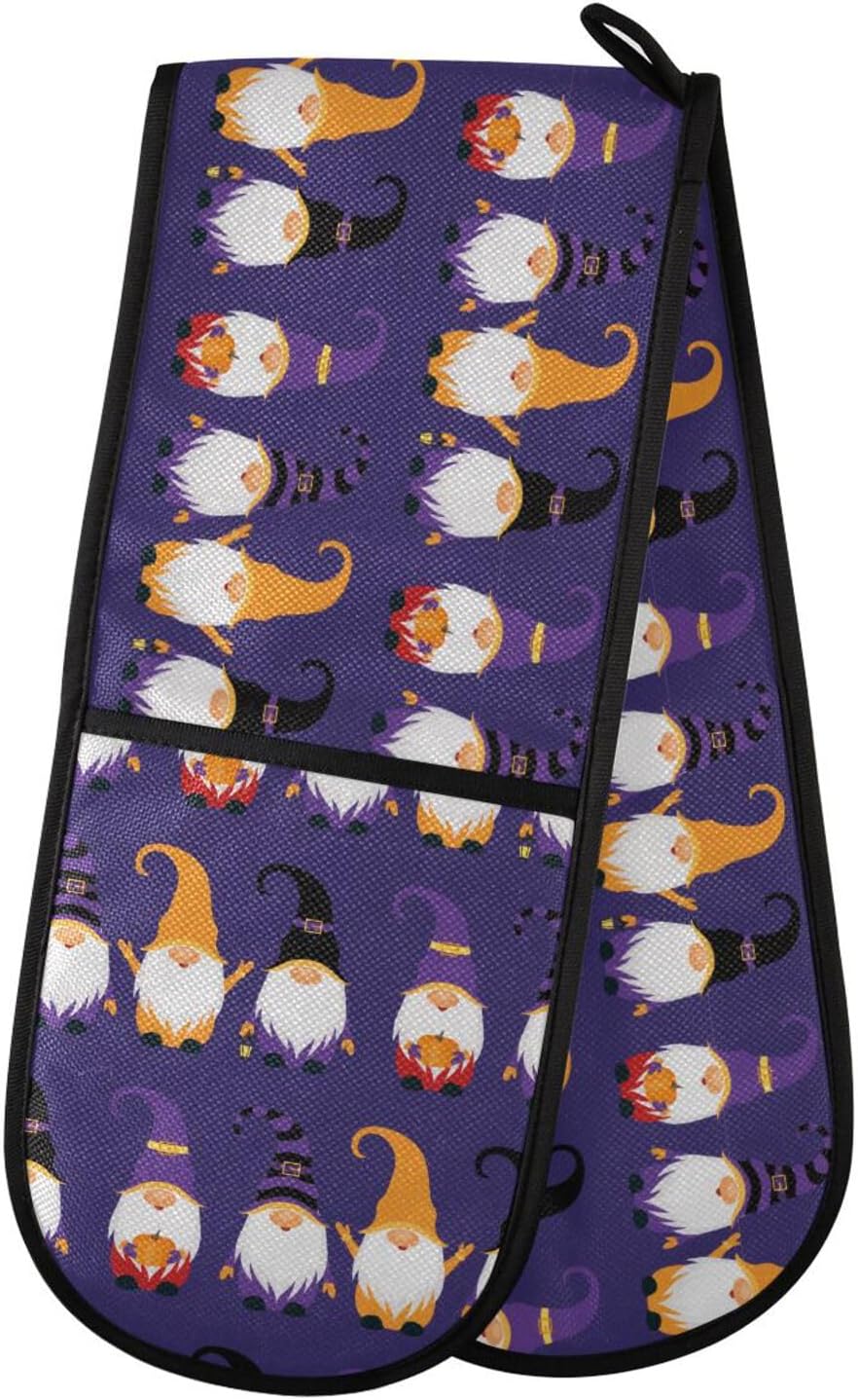 Susiyo Double Oven Mitts Halloween Gnome Design