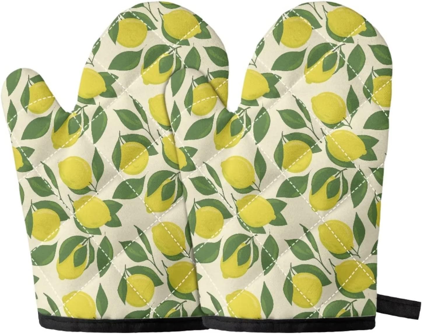 Snilety 2 Pack Oven Mitts Heat Resistant Durable Non-Slip