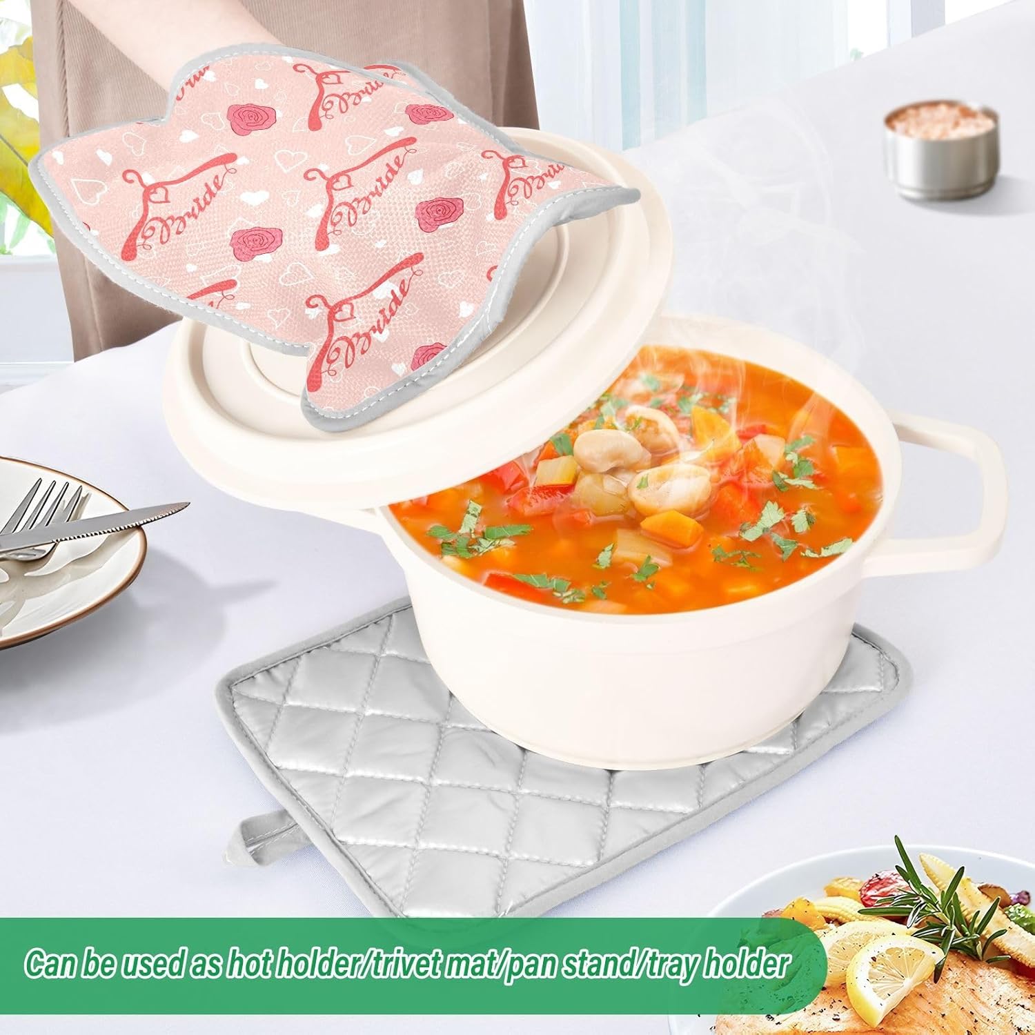 2-Pack Heat Resistant Potholders