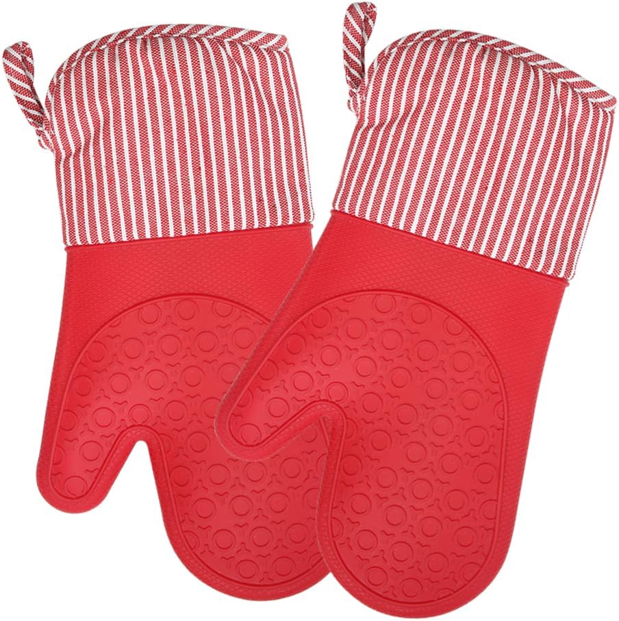 Mijo Tex Heat-Resistant Silicone Oven Mitts