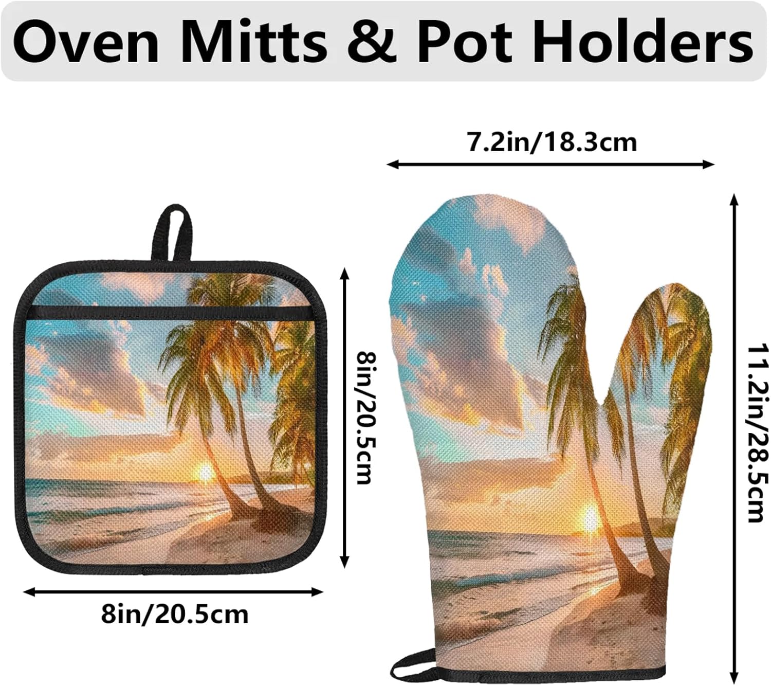 Tropical Life 4-Piece Set