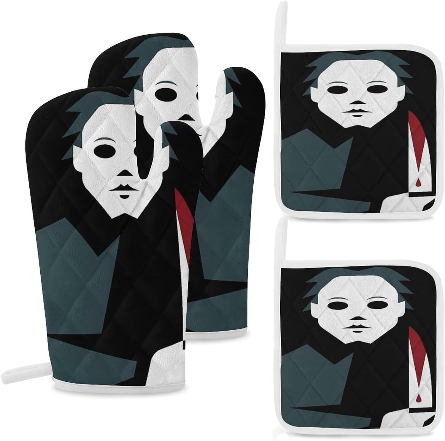 Michael Myers Halloween Oven Mitts