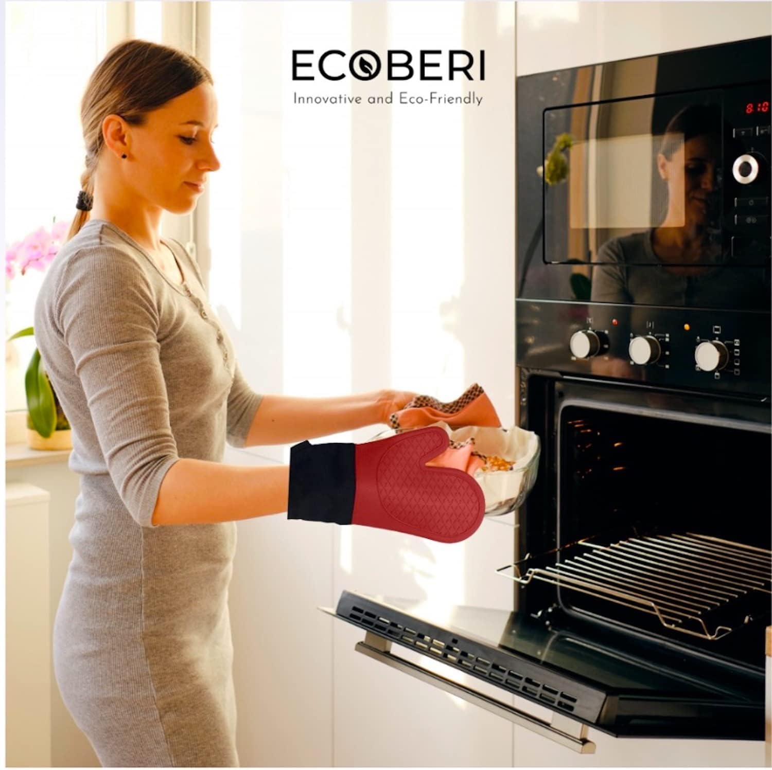 Safe Oven Mitt Set
