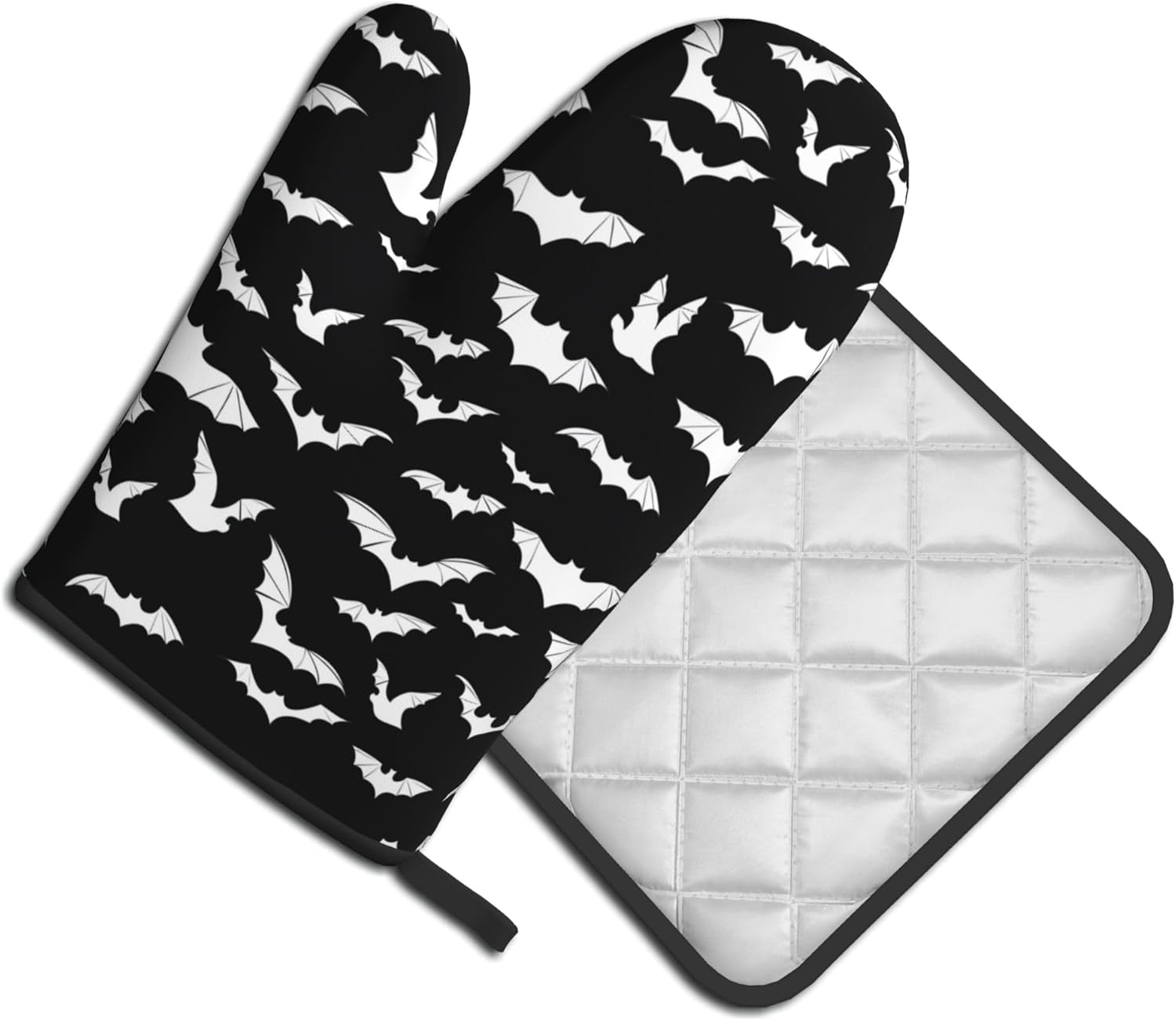 Oven Mitt Pot Holder Set for BBQ Cooking
