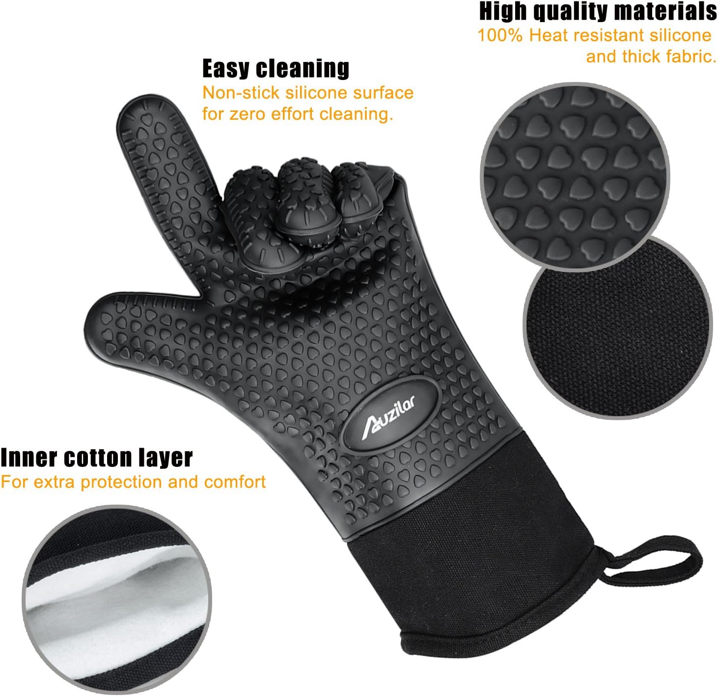 Silicone Cooking Gloves for Barbecue