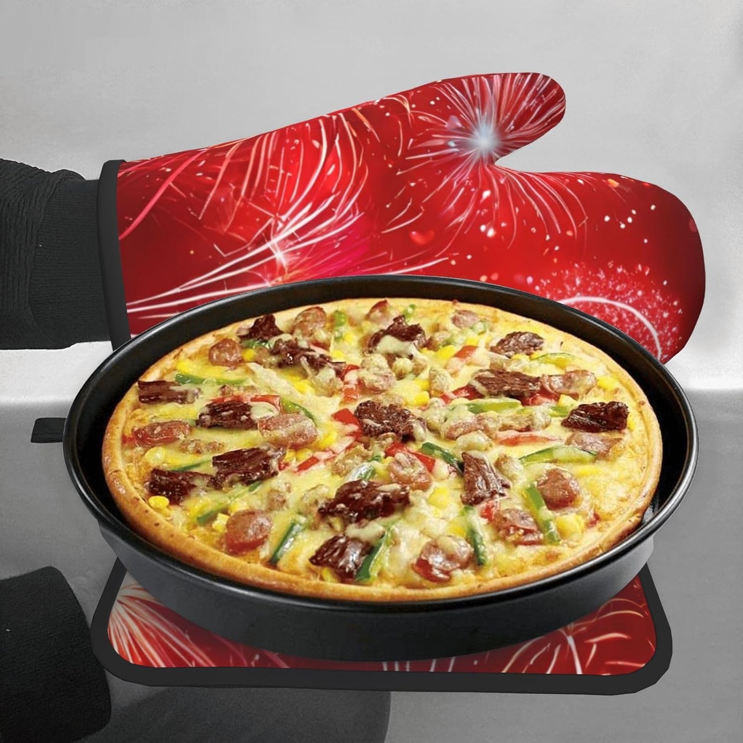 Perfect Heat-Resistant Double Set for Kitchen Outdoor Use