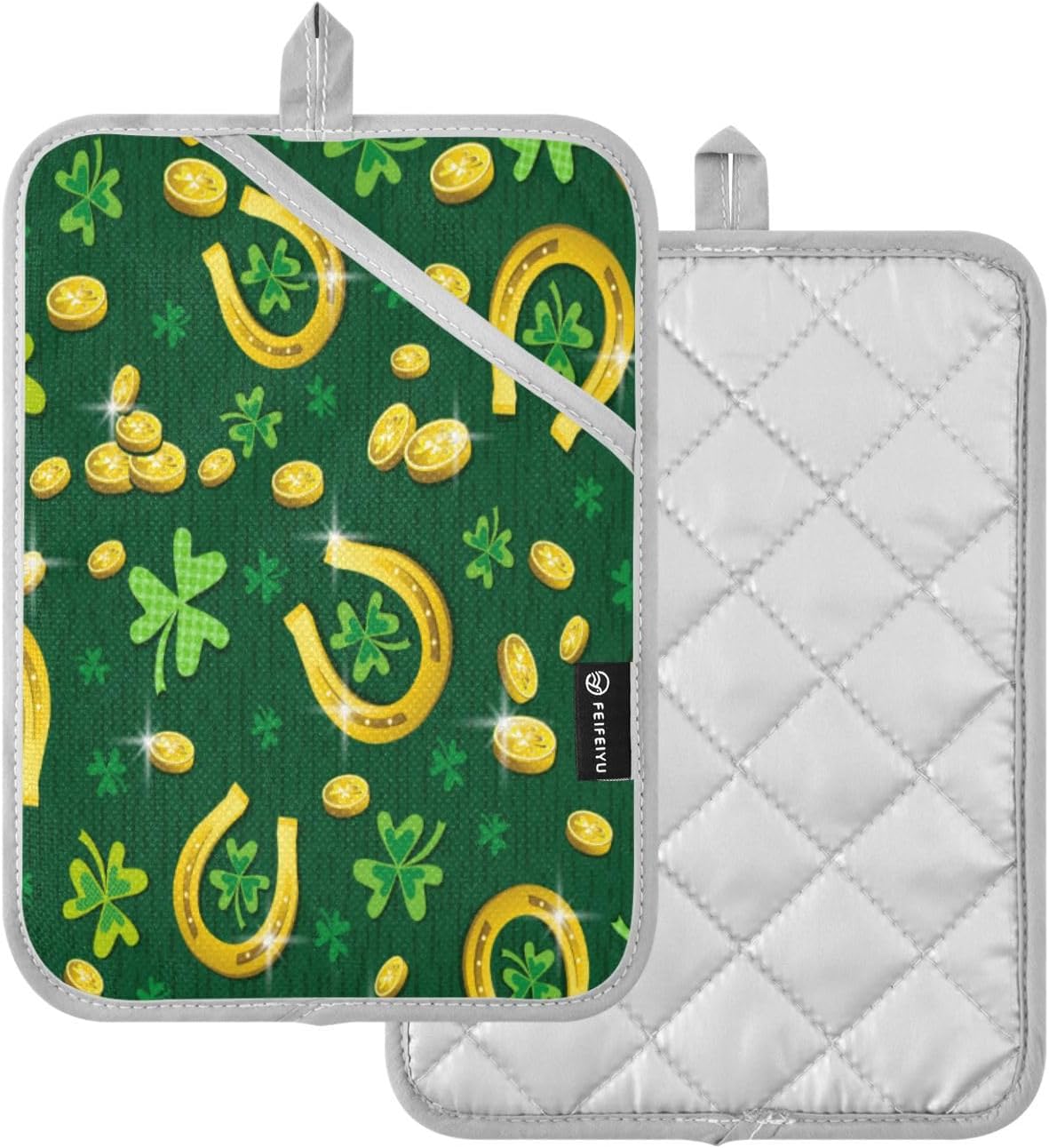 Kcldeci Heat-Resistant Potholders Perfect for Cooking Baking