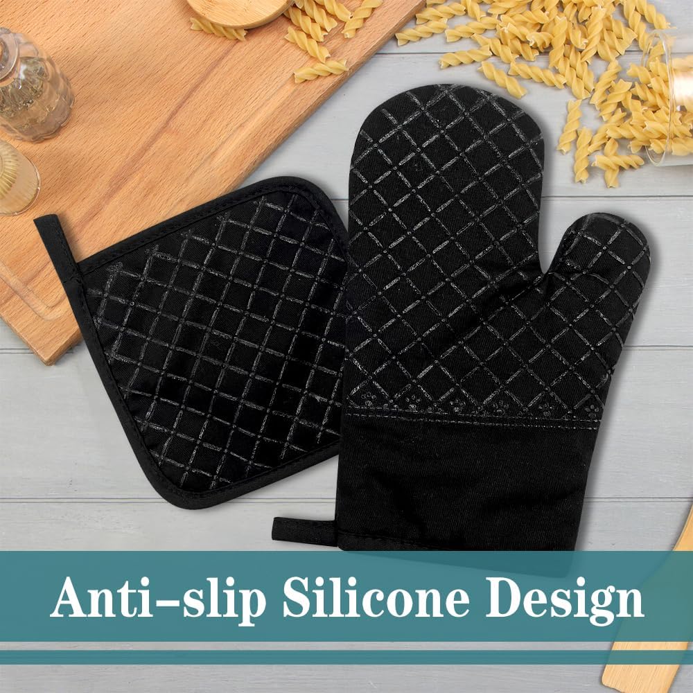 Made from Scratch Purr-ectfully Spicy Cat Oven Mitts