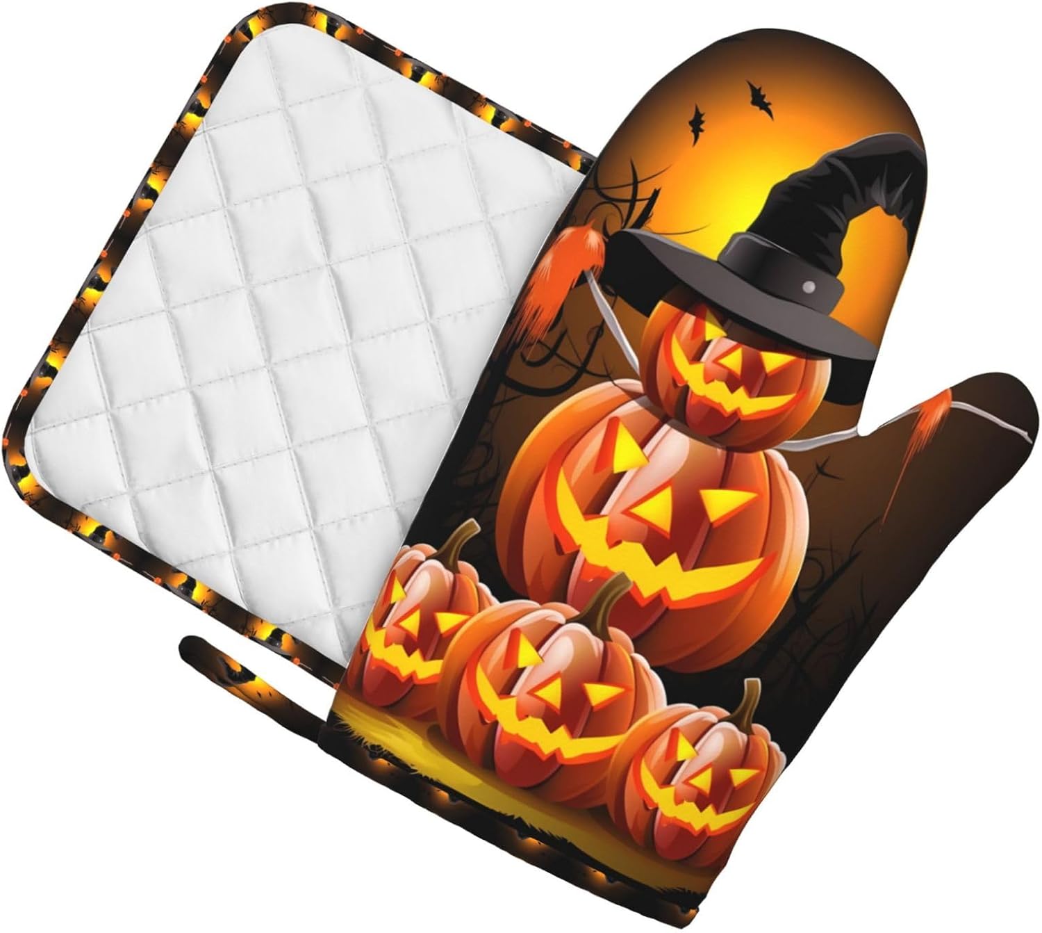 Halloween Oven Mitts Pot Holders