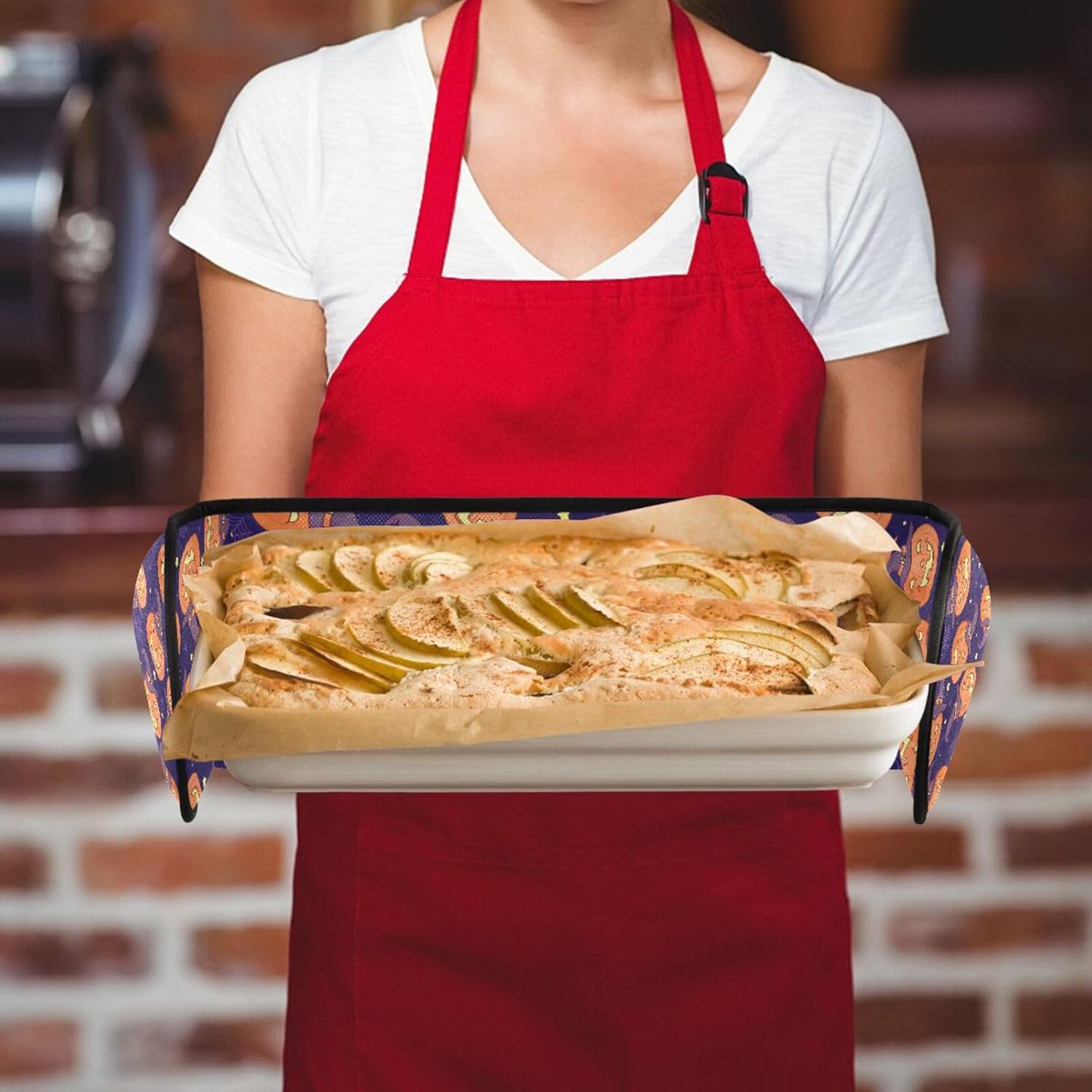 Susiyo Double Oven Mitts Halloween Design
