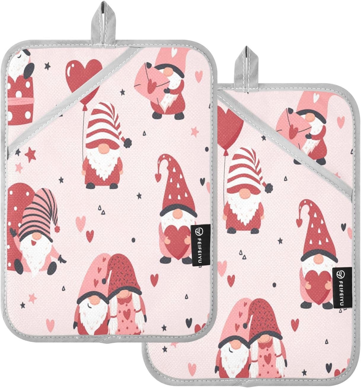 Kcldeci Cute Gnomes with Hearts