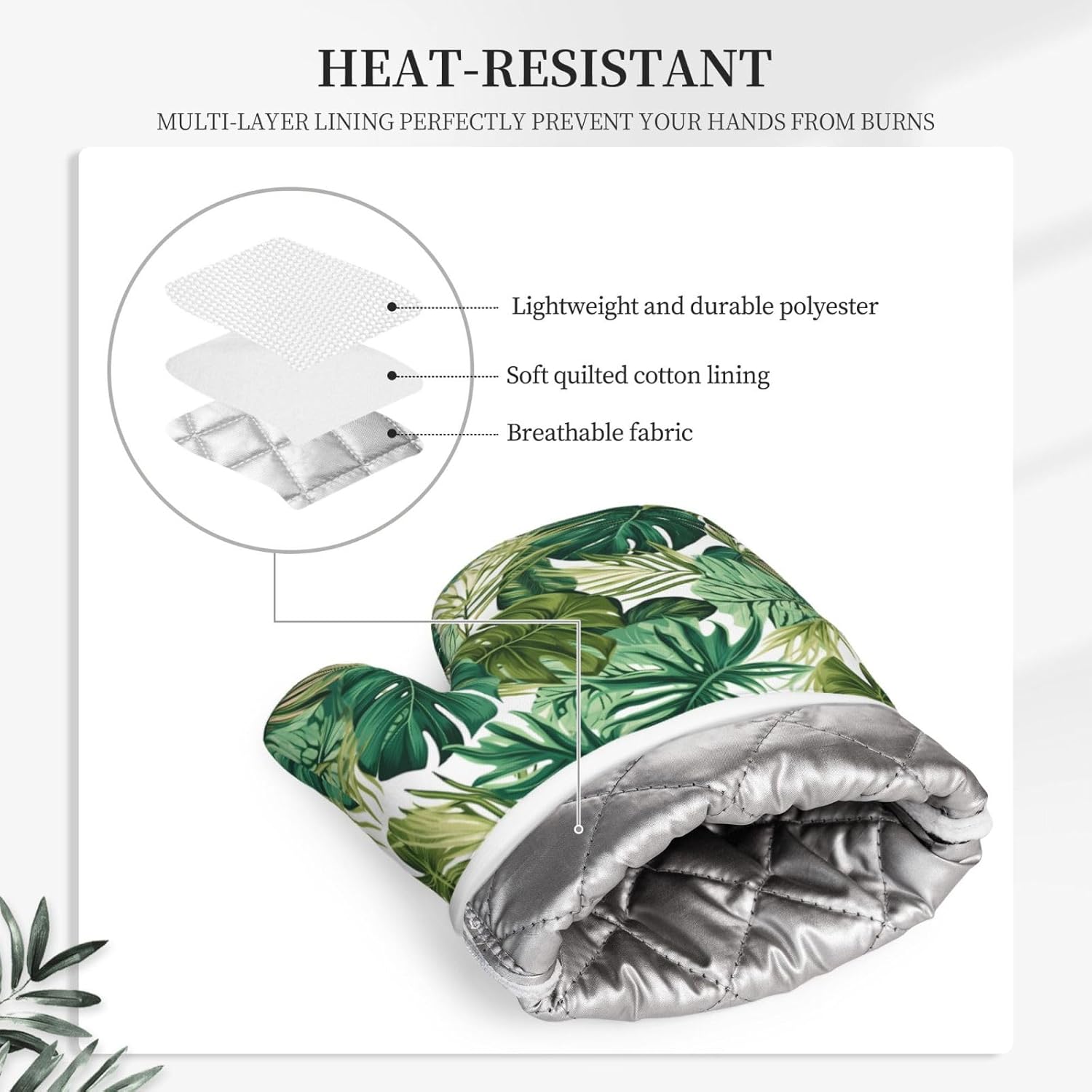 Oven Mitts and Potholders - Heat-Resistant