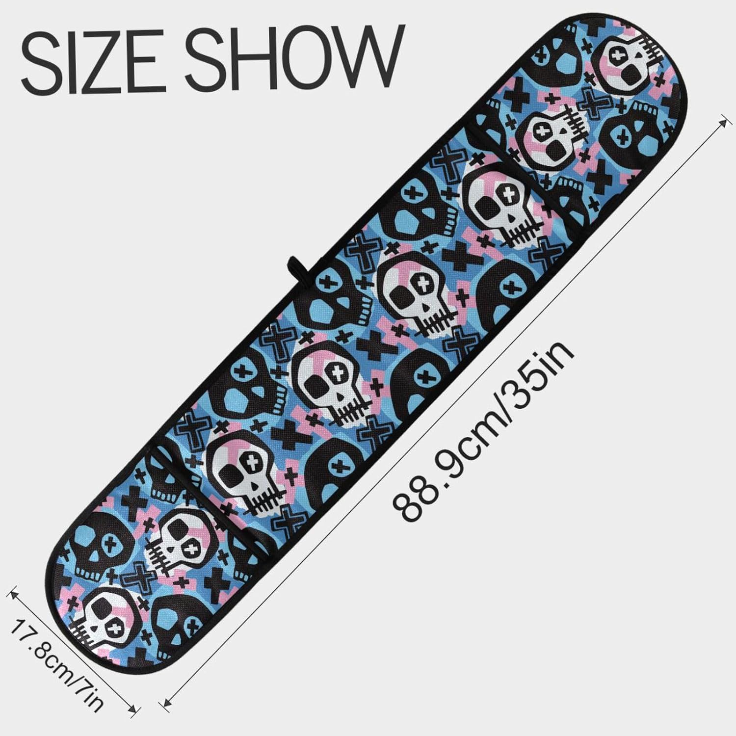 Funky Skull Happy Halloween Double Oven Mitt for Cooking Baking