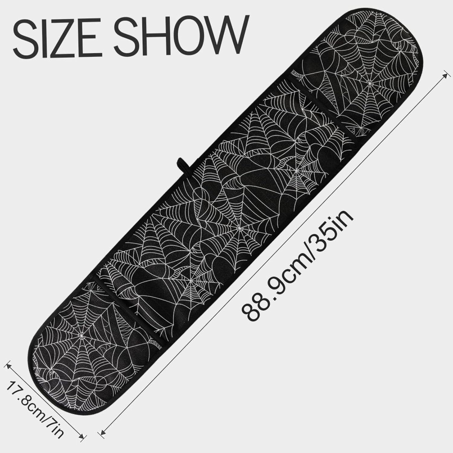 Halloween Spooky Spider Web Oven Mitts for Baking Grilling and More