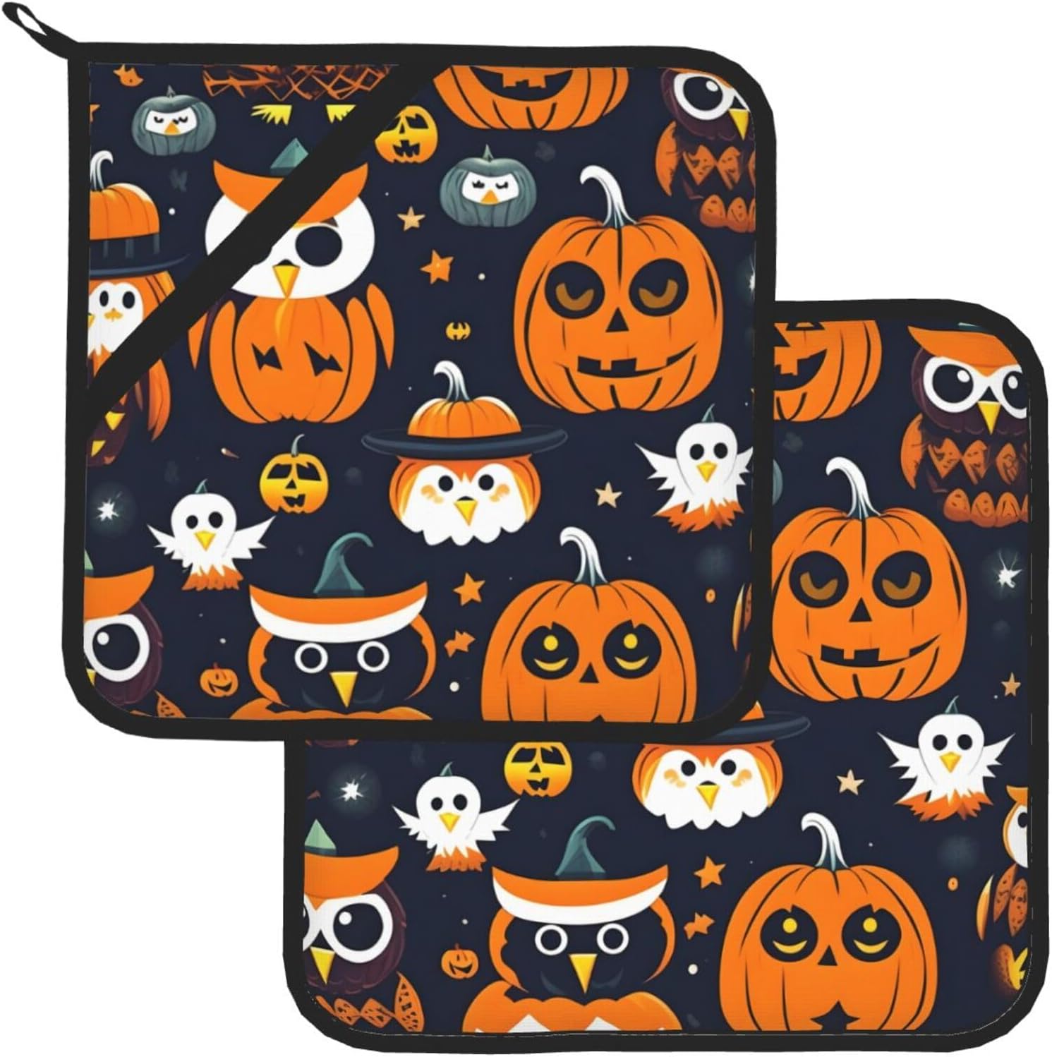 Halloween Owl Ghost Pumpkins