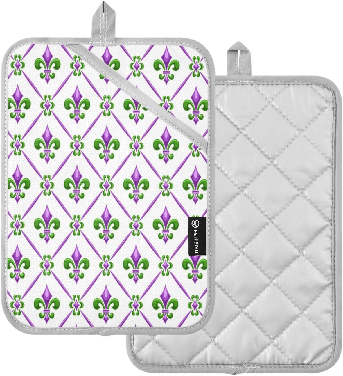 Fleur De Lis 2-Pack Pot Holder Set
