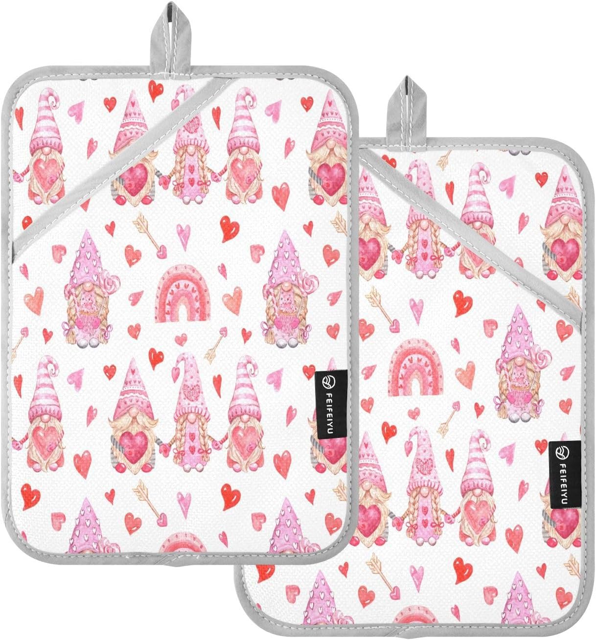 Gnomes Pot Holder 2-Pack Heat Resistant