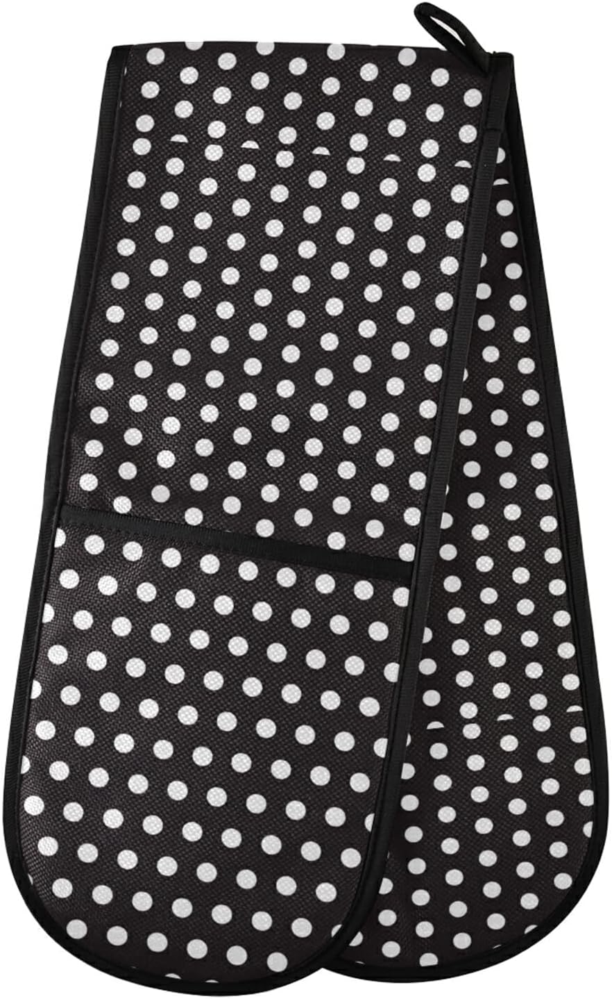 Double Oven Mitts Protect Hands