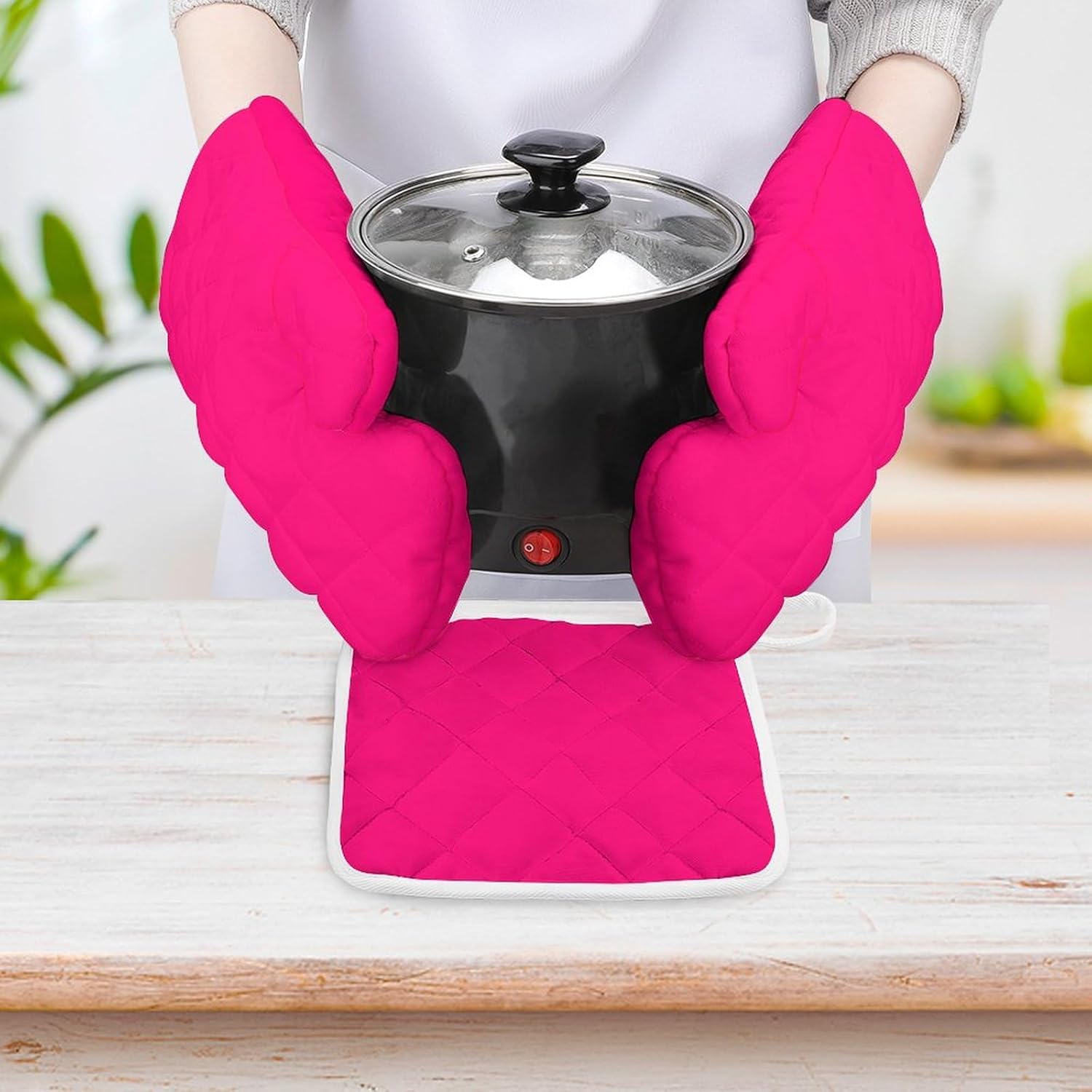 Curdesi 3PK Oven Mitts Set
