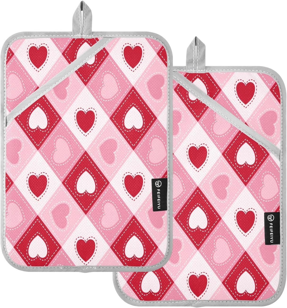 Cldeci Oven Mitt Heat Resistant Potholders