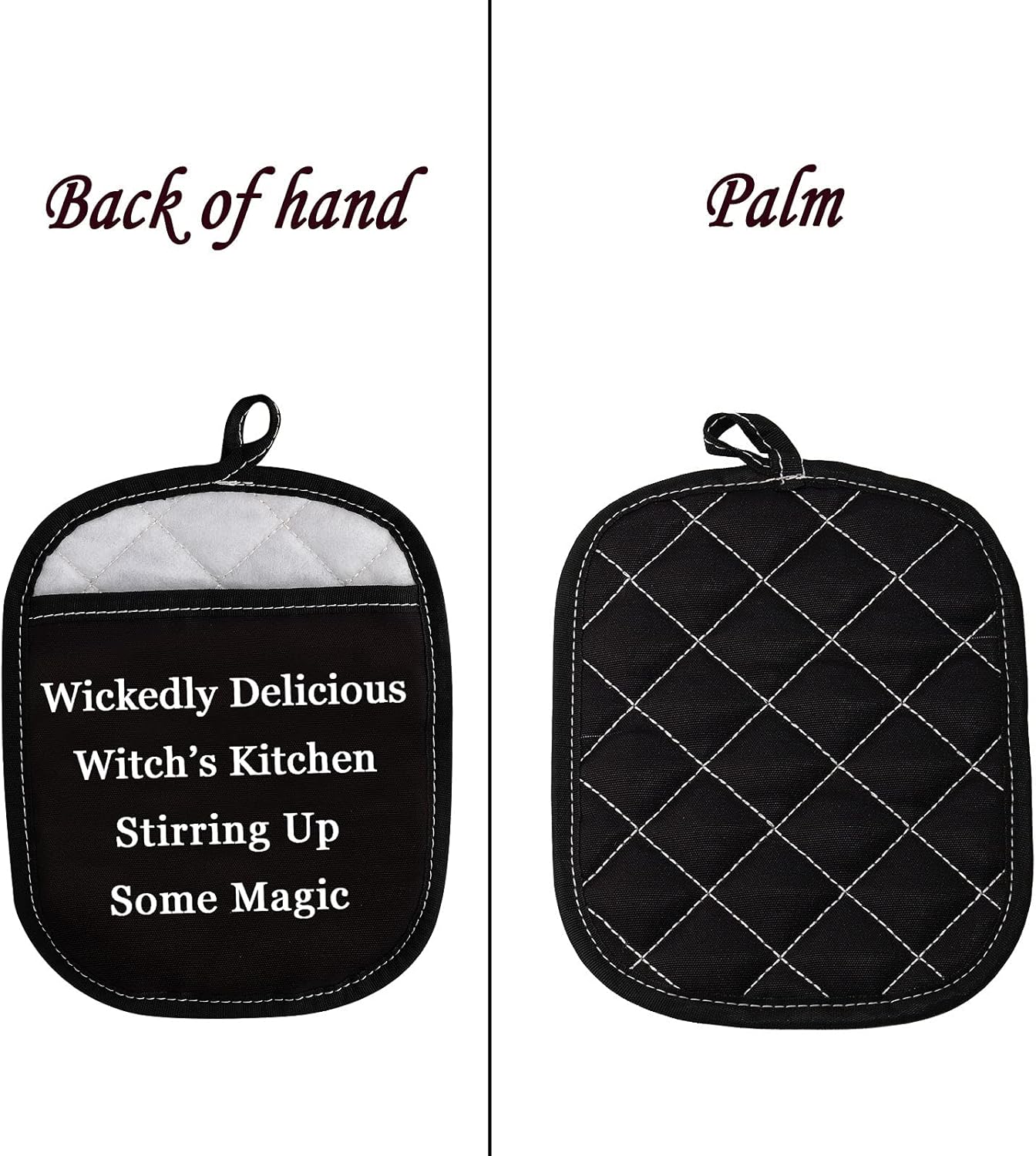 Spooky Halloween Kitchen Potholders Levlo