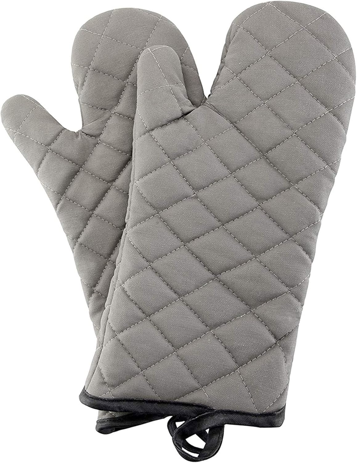 Flame Resistant Heat-Resistant Quilted Oven Mitt Set