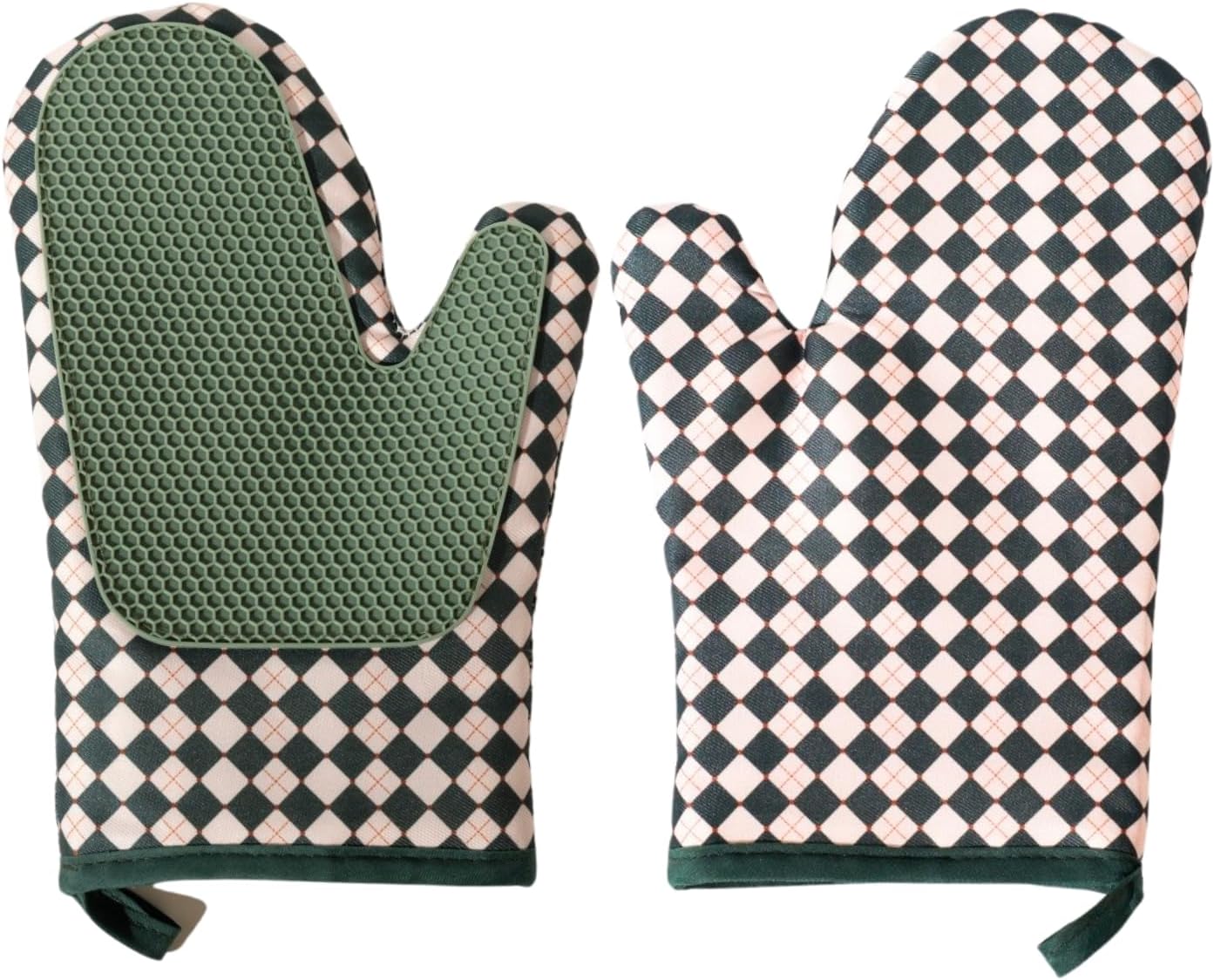 Portia Bloom Silicone Oven Mitt Set 2