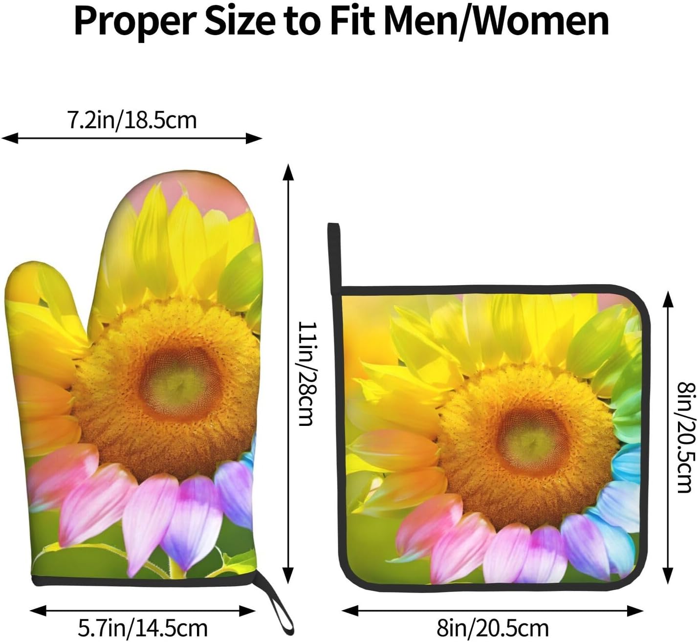 Perfect Oven mitt set heat resistant Non-Slip kitchen tools
