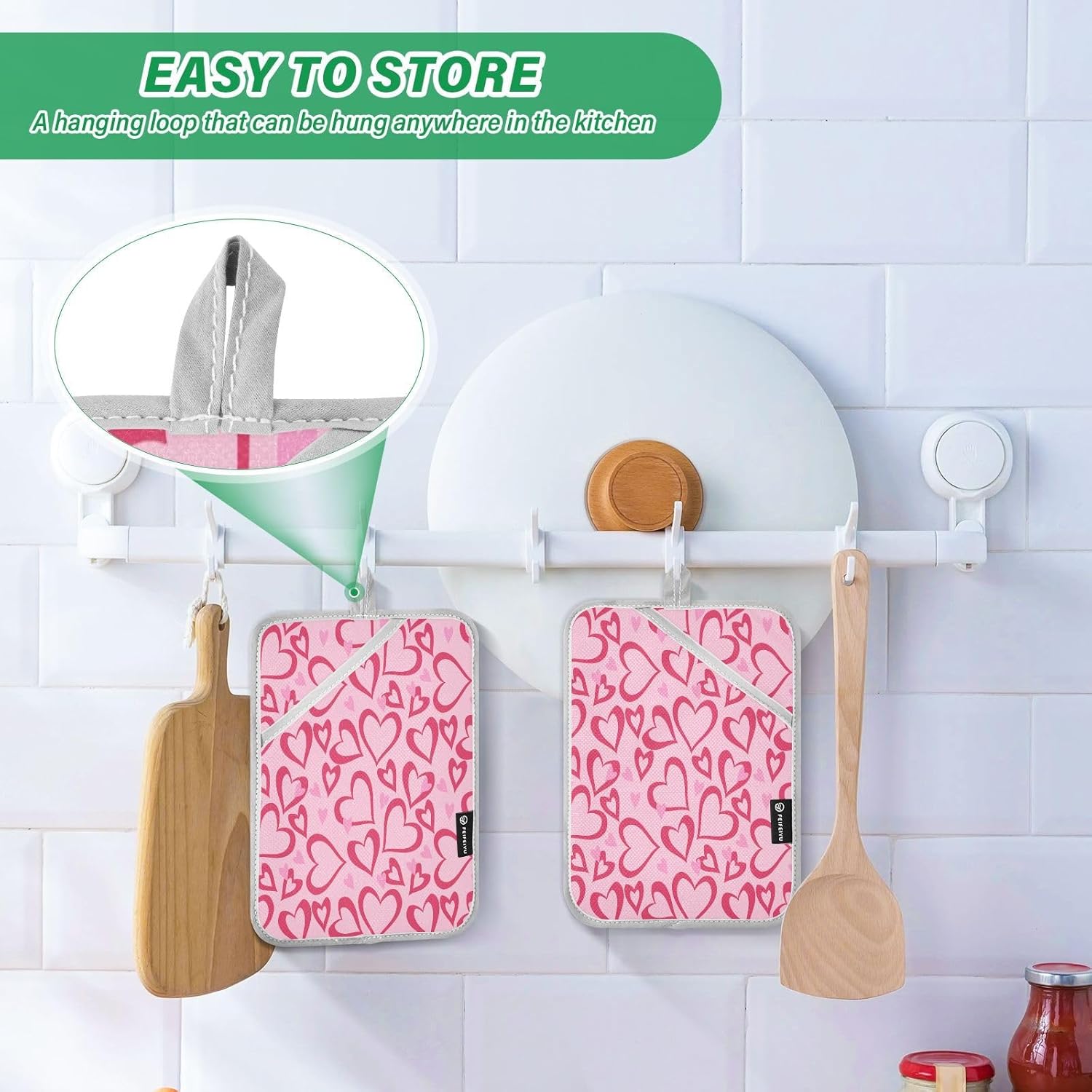 Heat-Resistant Pot Holders Set of 2