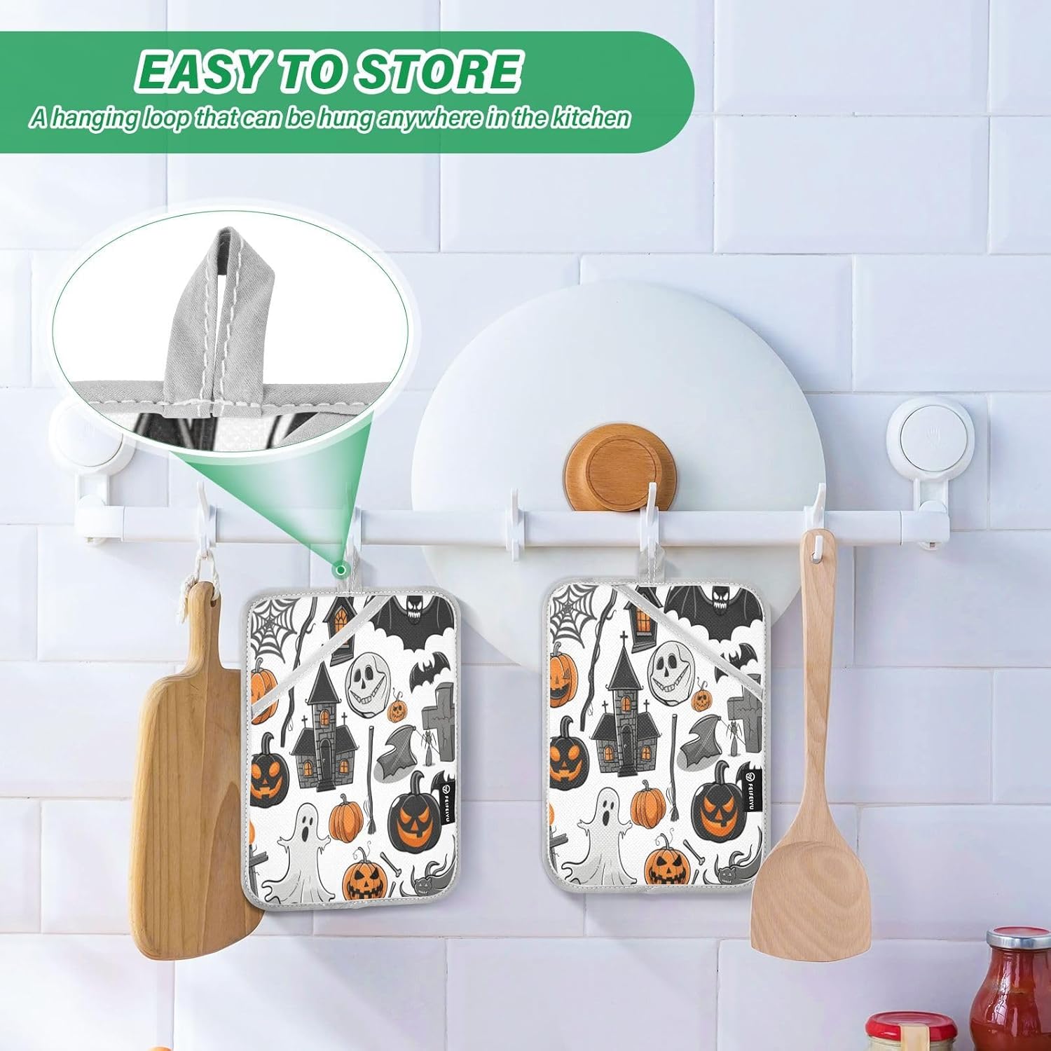 Unique Heat-Resistant Pot Holder with Cartoon Design for Cooking and Baking