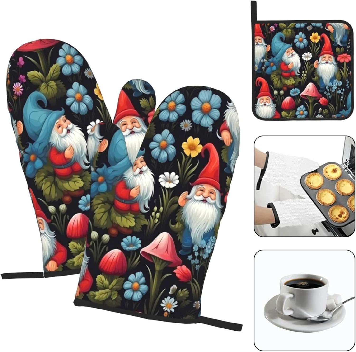 Gourmandise Saucepan Insert Set with Heat-Resistant Design
