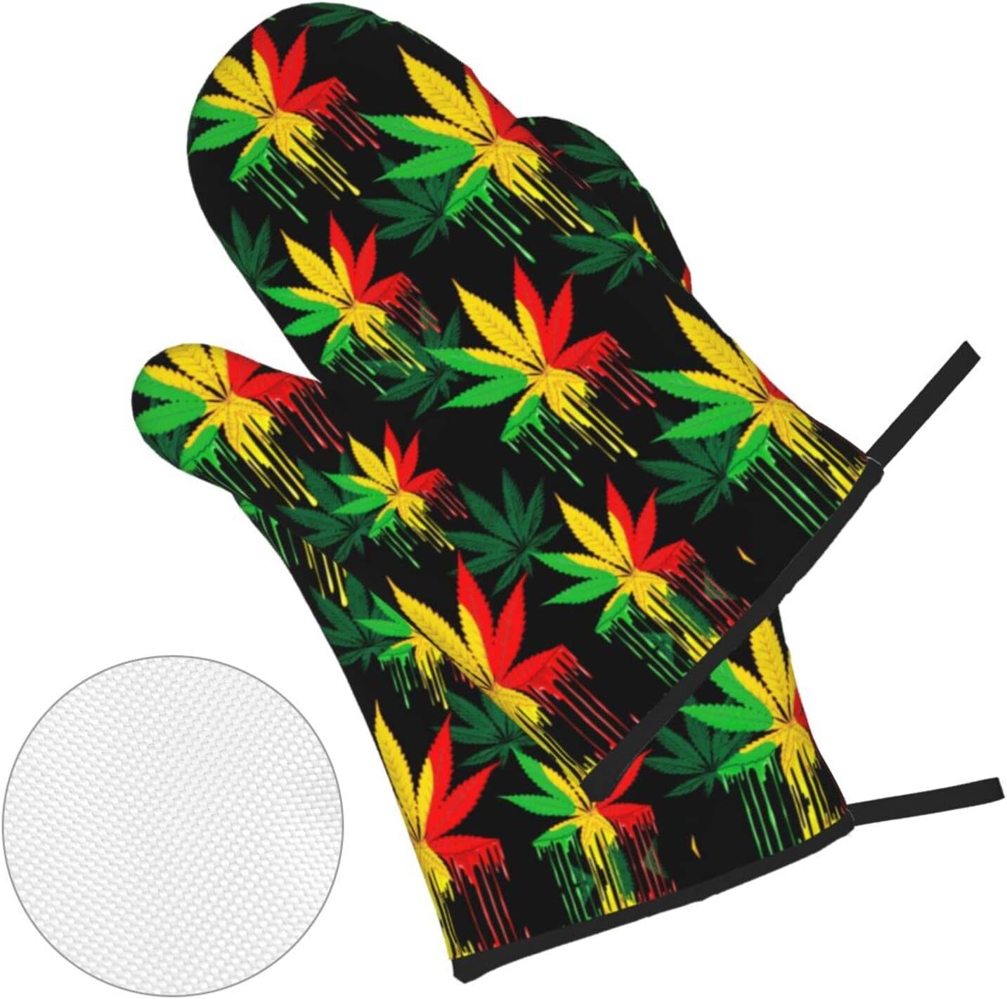 Secure Cooking Protection Yomane Heat-Resistant Oven Mitts Pot Holders Set 4-Piece