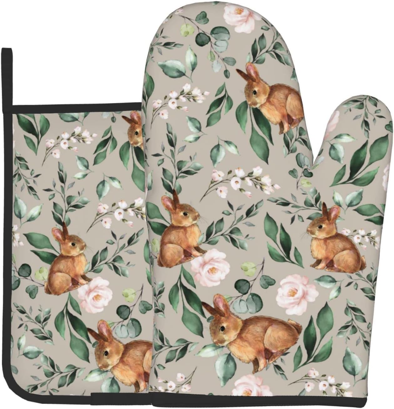 Cute Bunnies Heat Resistant Pot Holder