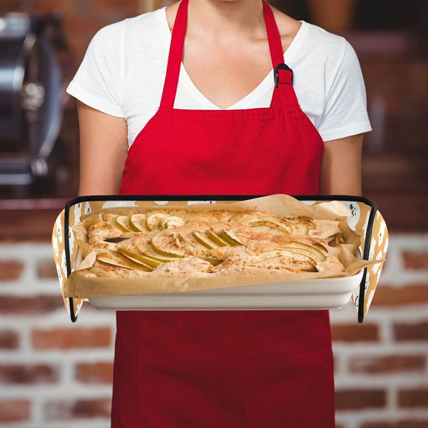 SUSIYO Double Oven Mitts Halloweenspike