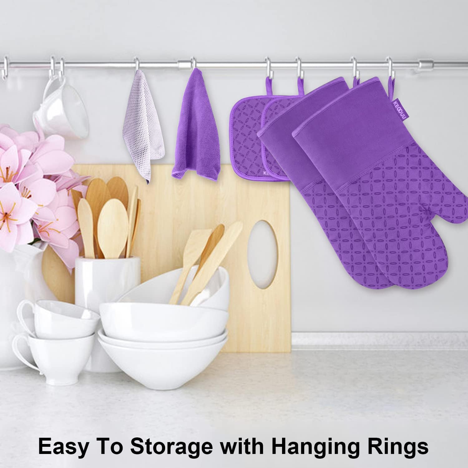 Oven Mitt and Pot Holder Set
