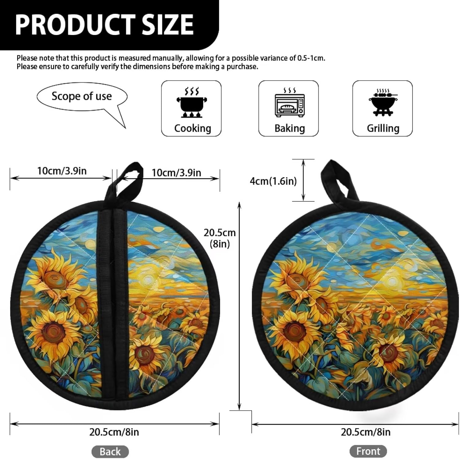 Revolutionary Kitchen Design Heat-Blocking Oven Mitts for Safe Cooking