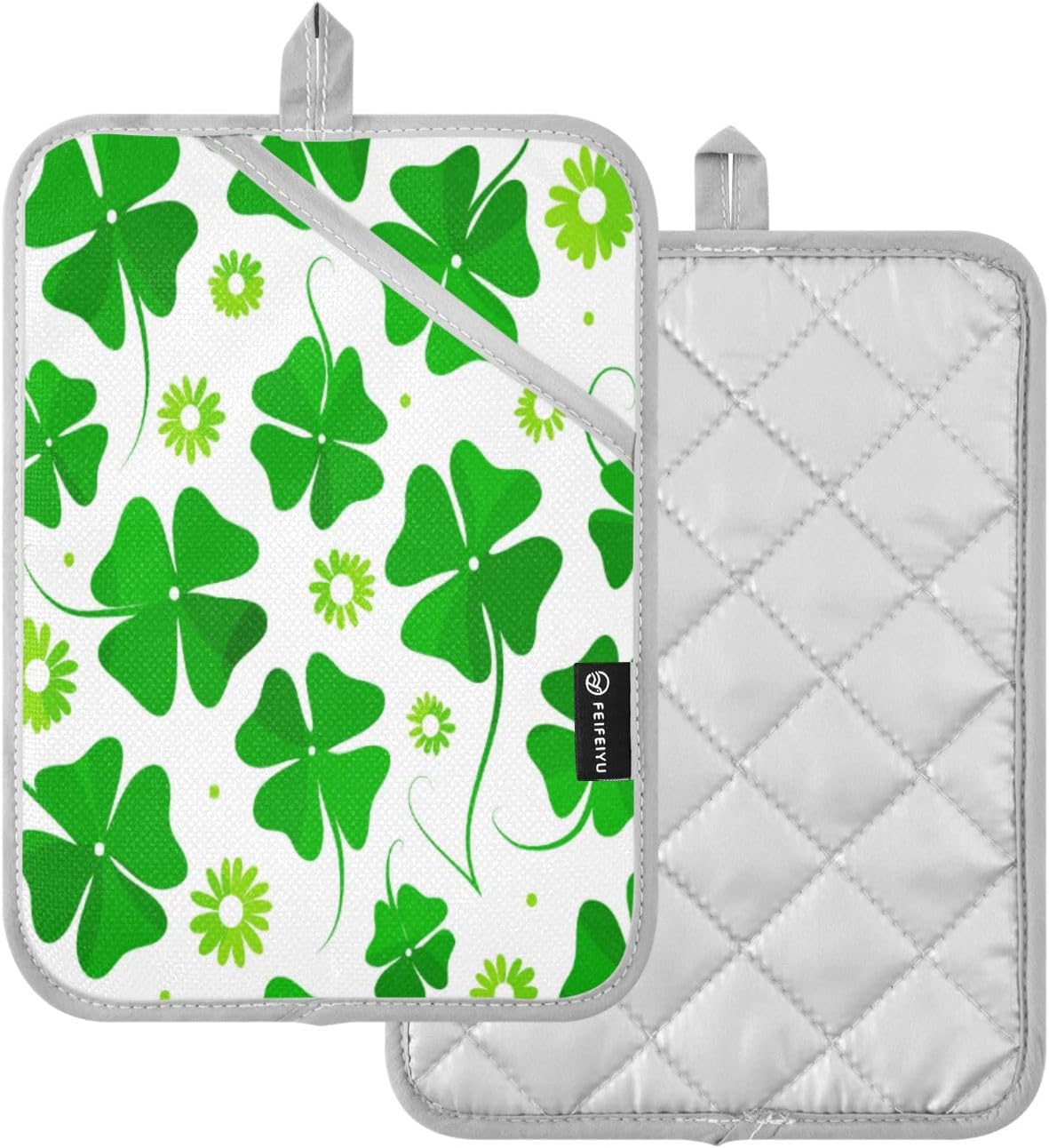 Spring Green Heat Resistant 2-Pack Pot Holder