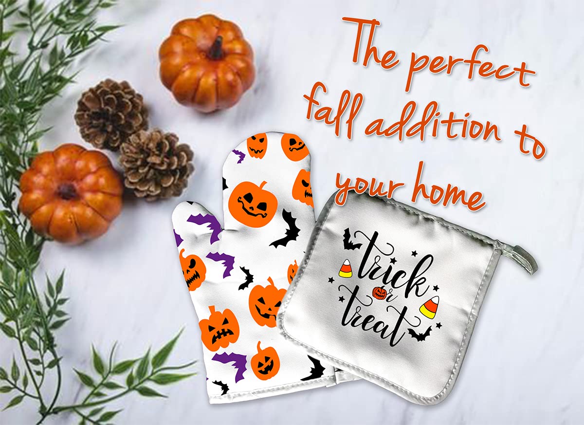 Handmade Decorative Pooh Mitt Set Autumn Fall