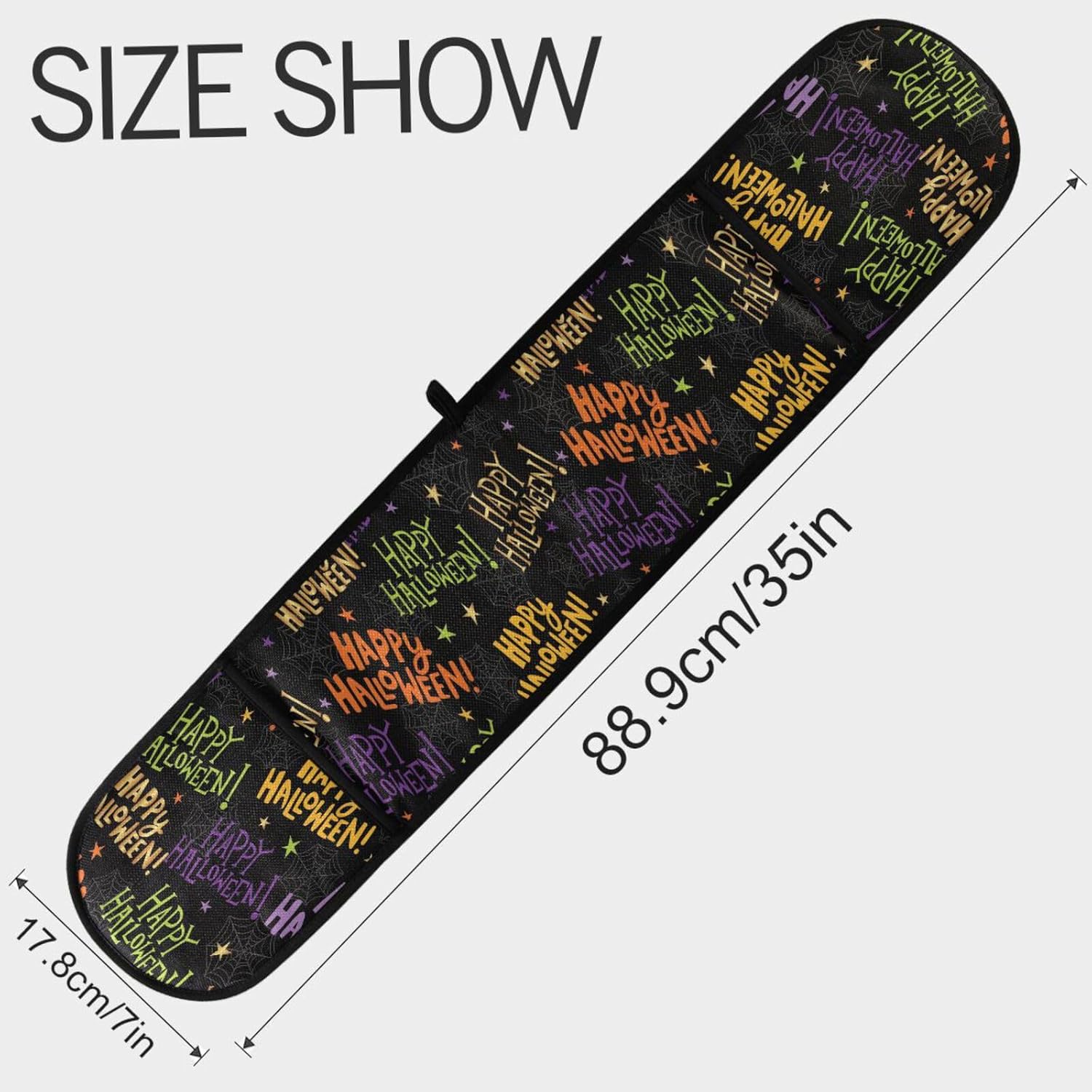 ZZXXB Happy Halloween Heat-Resistant Oven Mitts for Kitchen Use