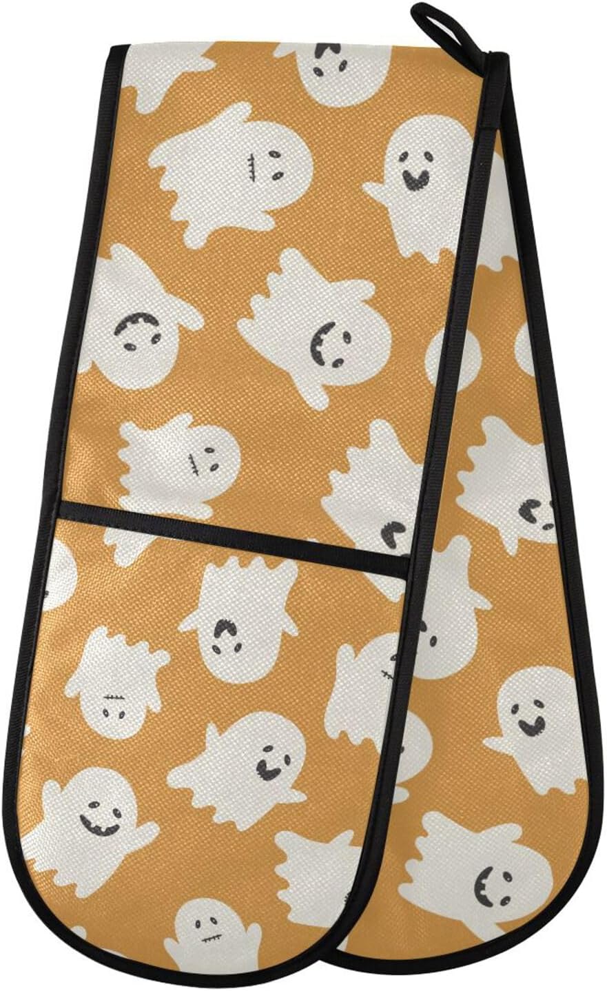 SUSIYO Double Oven Mitts Halloweenspike