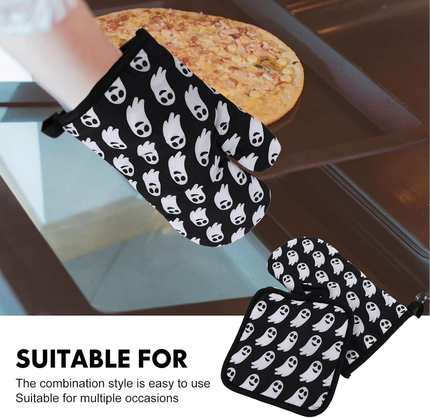 Halloween Oven Mitts and Pot Holders