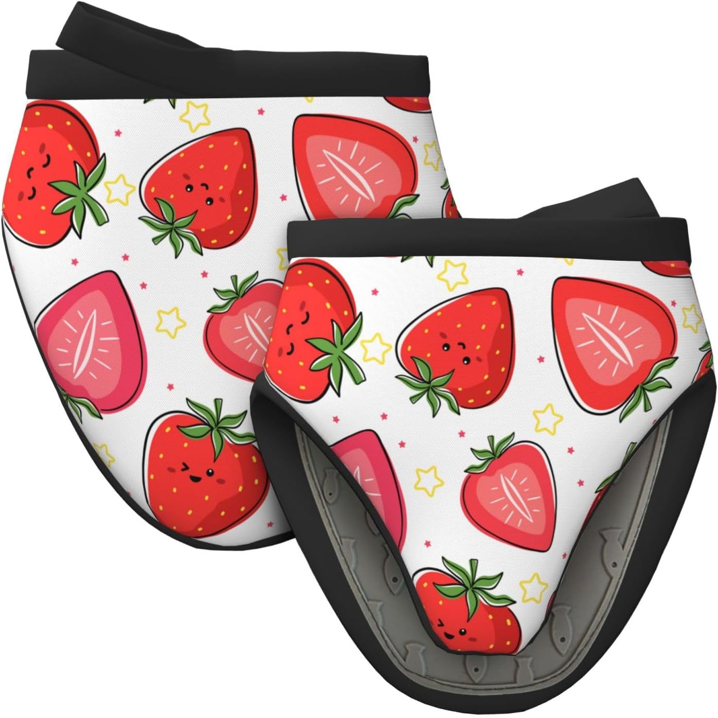 Aimeryup Silicone Oven Mitts Pair Non-Slip Heat Resistant