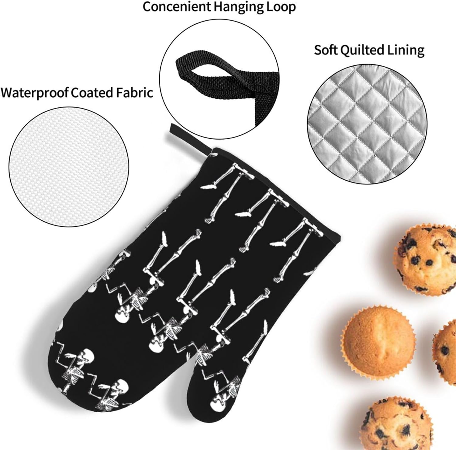 Halloween Trick-or-Treat Oven Mitts