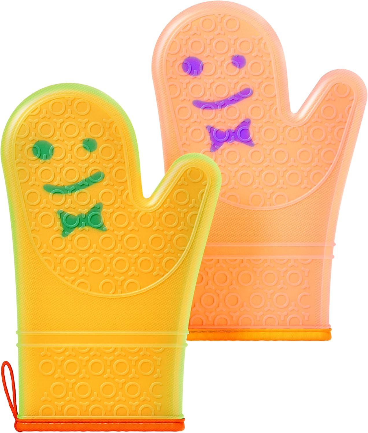 Pair of Heat-Resistant Oven Mitts by Staff