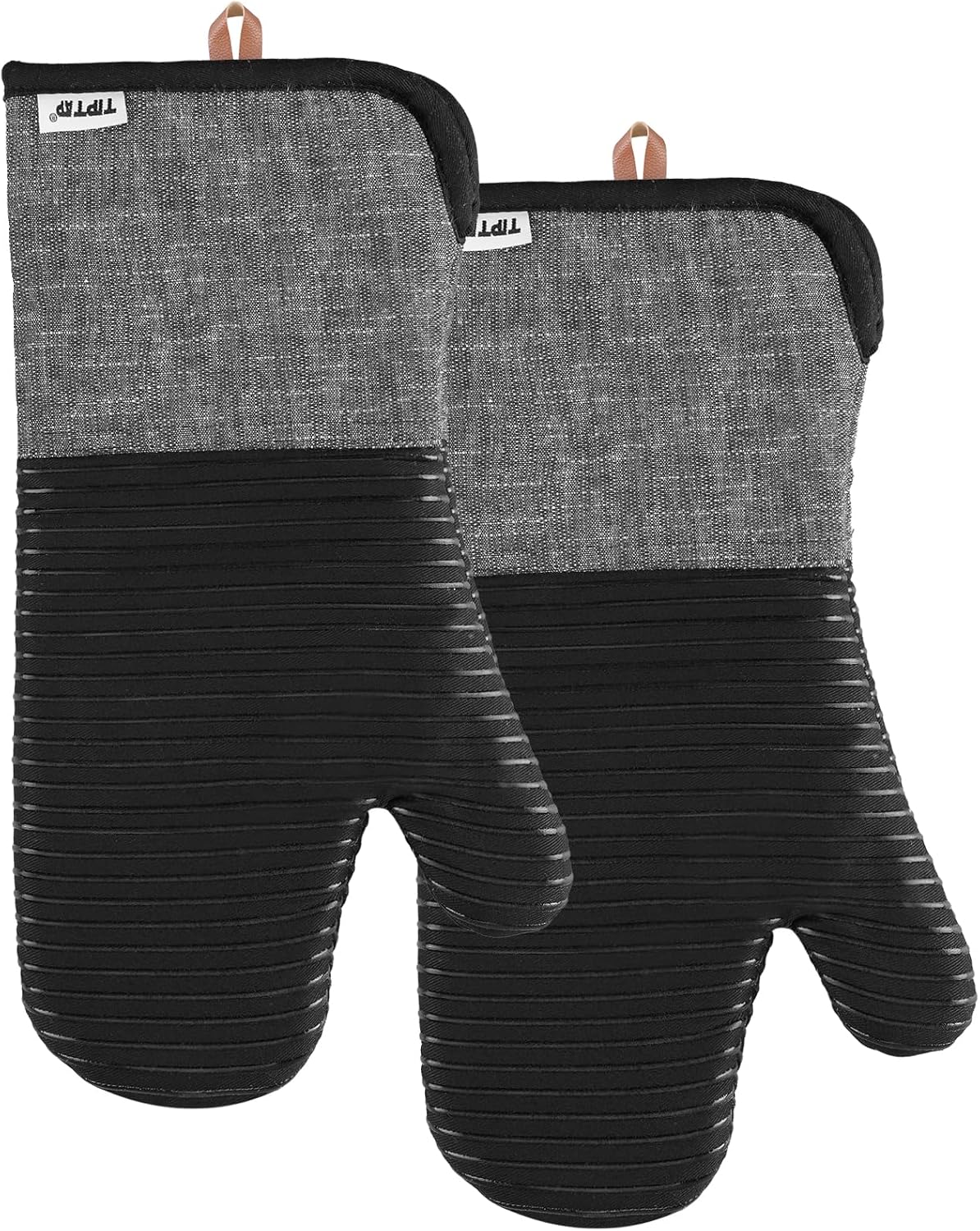 Premium Silicone Oven Mitts Set for Baking Grilling