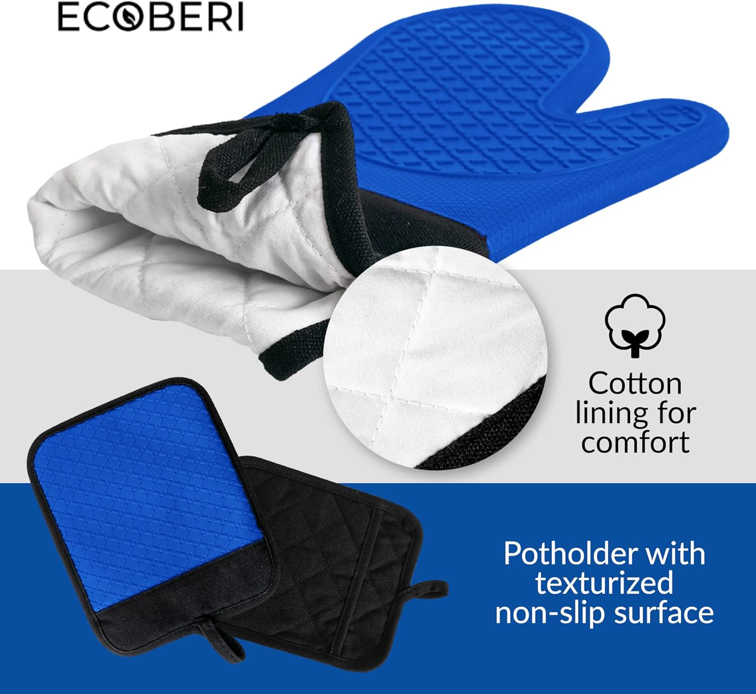 Safe Oven Mitt Set